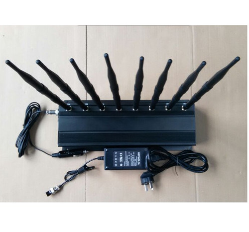 Handheld Mobile Jammer - High Top Signal Jammer - Cell Phone Jammer with Remote Control