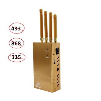 433 MHz 868 MHz und 315 MHz jammer