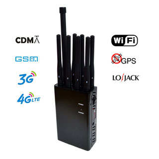 8 Antennen UTMS 4G WIFI2.4G/5.8G GPS LOJACK handy jammer