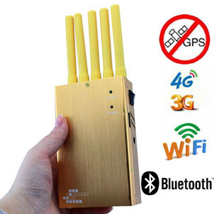 Brouilleur de Téléphone Cellulaire WiFi Bluetooth 3G 4G 5G