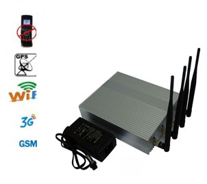 Brouilleurs de Téléphone GSM 3G de signal wifi GPS Réglable