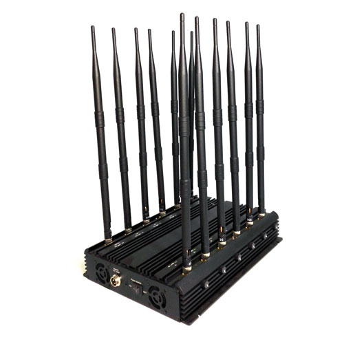 Brouilleur 12 antennes WIFI2.4G/5.8GHz du Drone