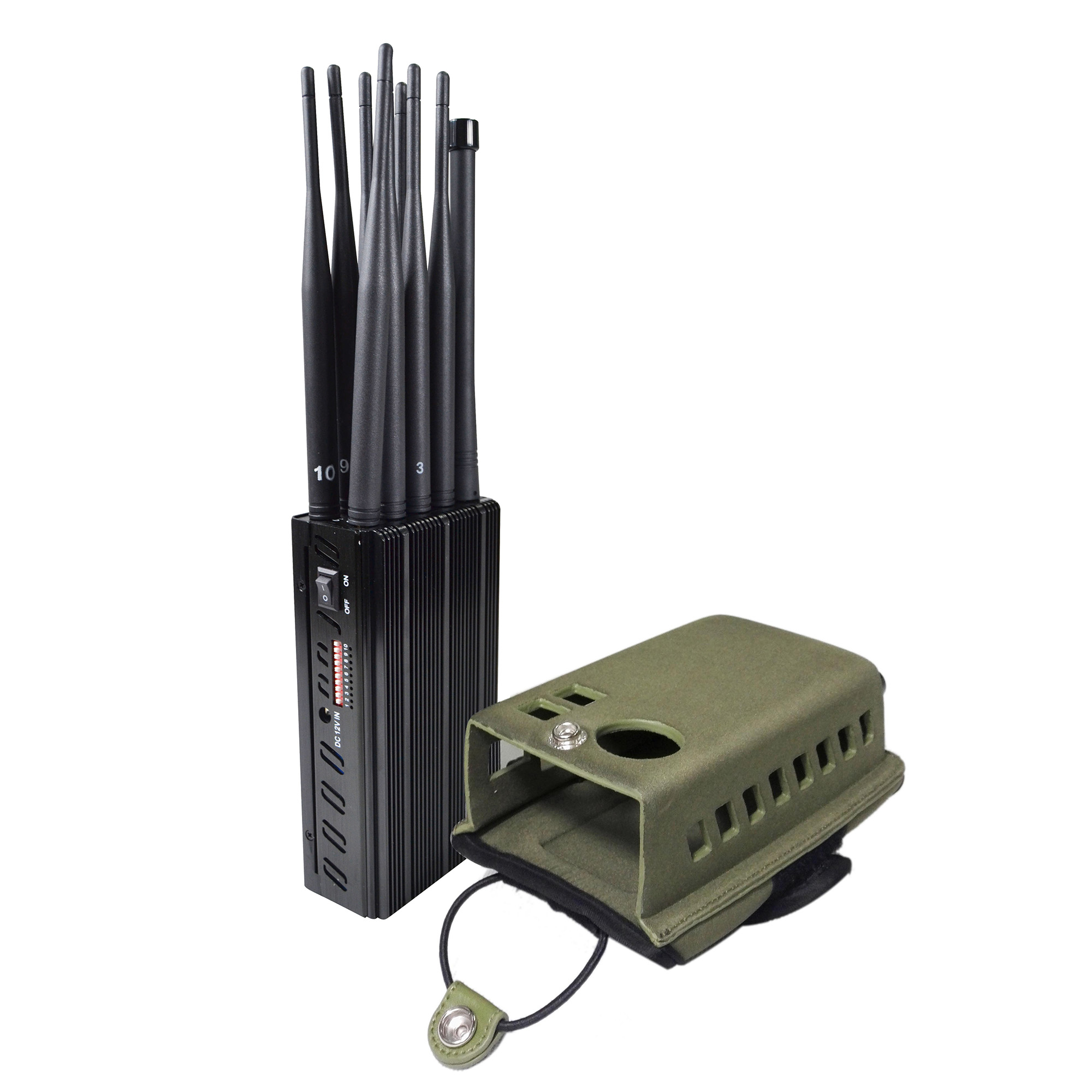 Achetez en gros Nouveau Brouilleur De Signal Portable 24 Antennes Chine et  Brouilleur à 1 USD