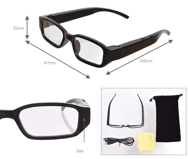 lunettes caméra espion