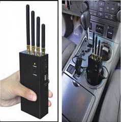 wireless network jammer restaurant , Portable High Power Cell Phone GPS Jammers for sale