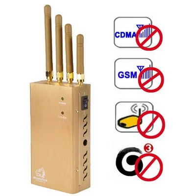 Portable mobile phone jammer video