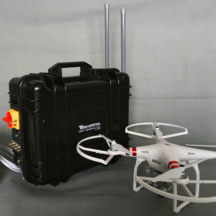 military backpack jammer kennywood - Waterproof Raido Frequency Drone Jammer Wide Range 2.4G 5.8G GPS Blocker
