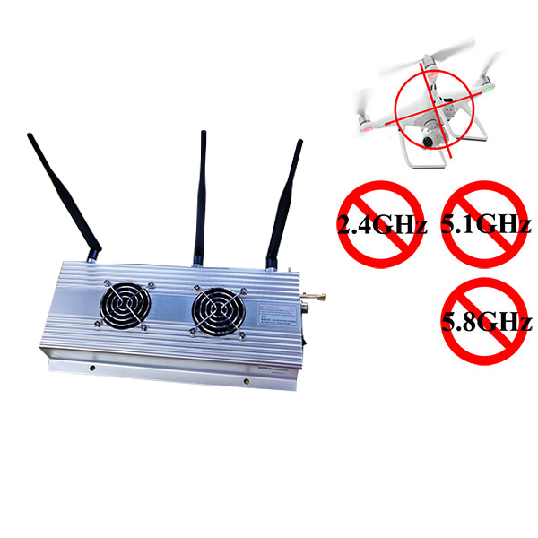 Desktop drone signal jammers