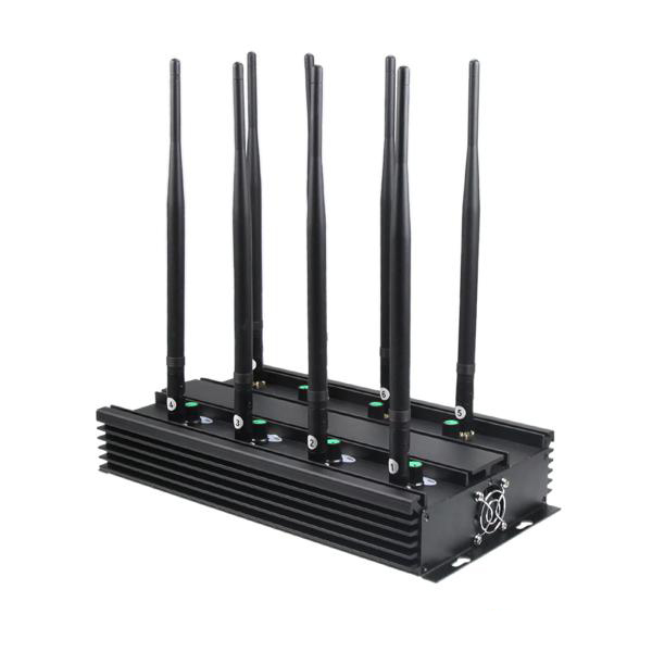 jammer gun violence leave - 16W High Power 8 Antenna Desktop Signal Jammer CDMA GSM DCS PHS 3G 4G GPS WIFI