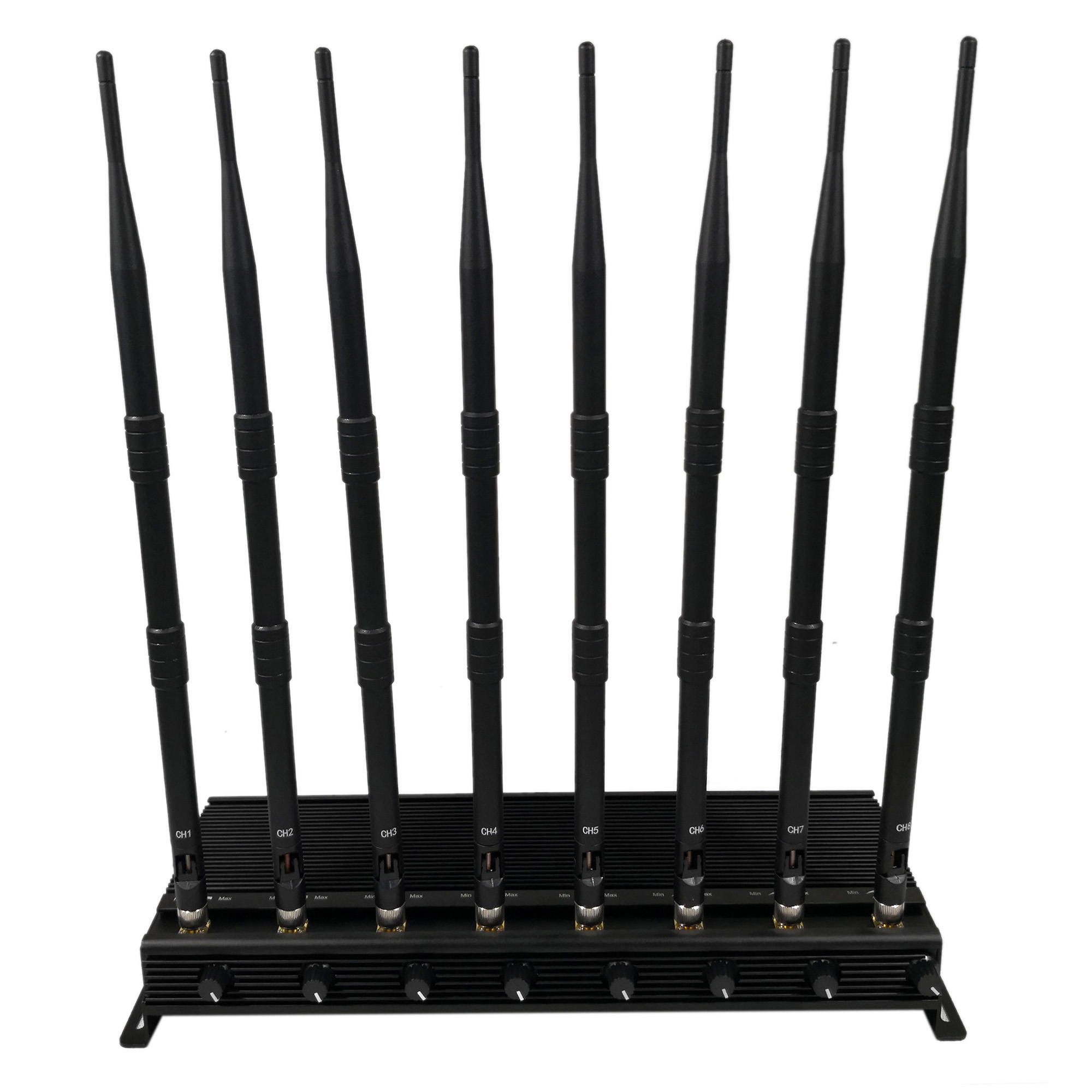 jammerall fm element , Adjustable 8 Antennas Mobile Phone Portable Jammer With 3G 4G Signal Blocker 2.4G GPS