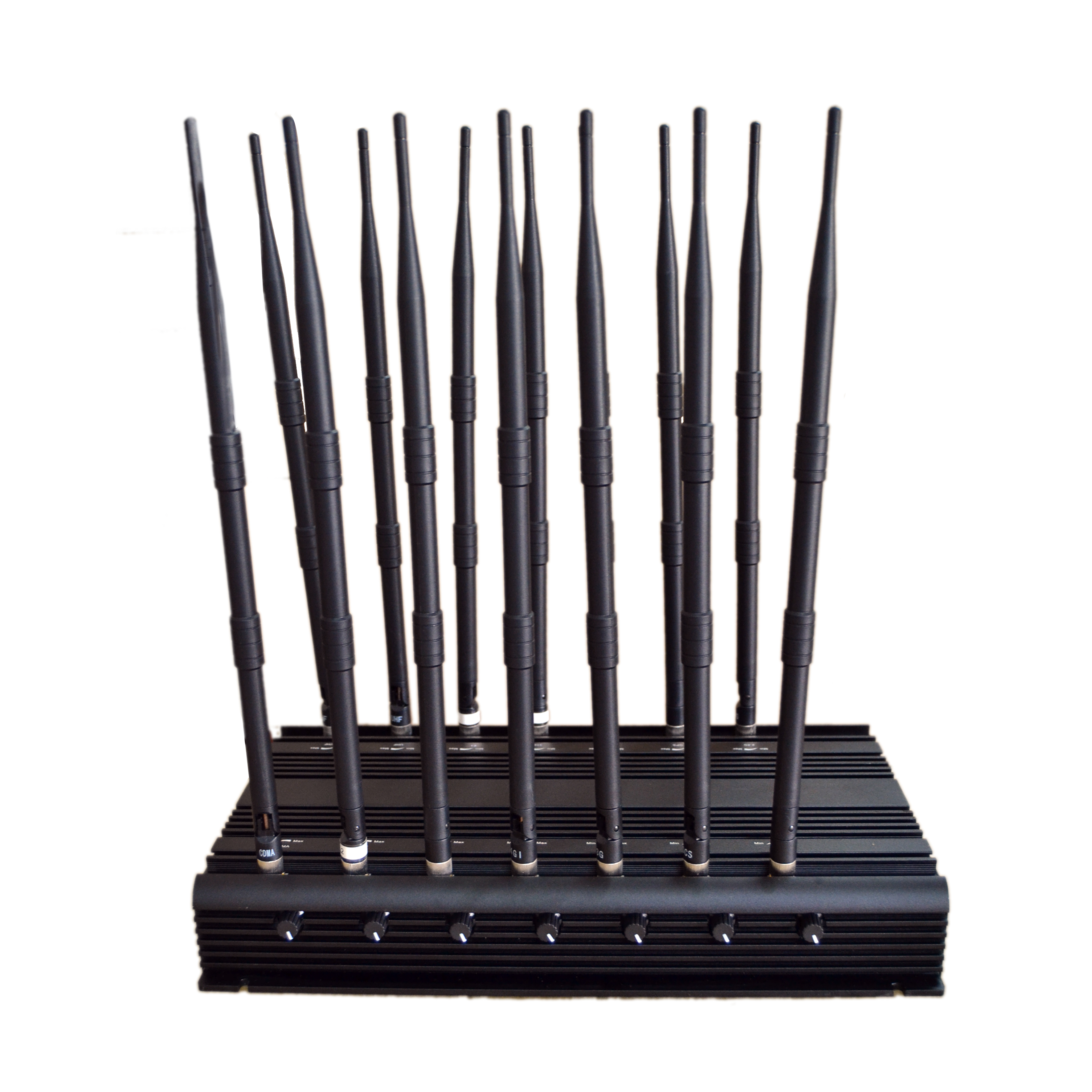 jammer gun ownership statistics - 14 Antenna Desktop High Power Mobile Phone Signal Jammer