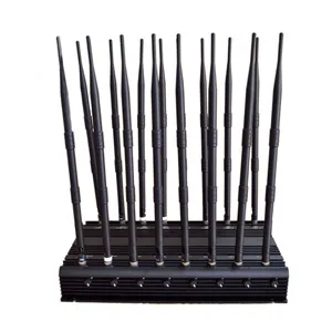 Adjustable 16 antenna signal jammer video