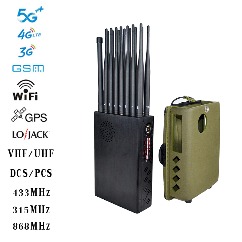 jammer lte bands earfcn - Handheld 16-Band 5G Mobile Phone Jammer In 2021