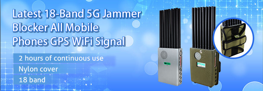 18 Bands Handheld 5G Jammer